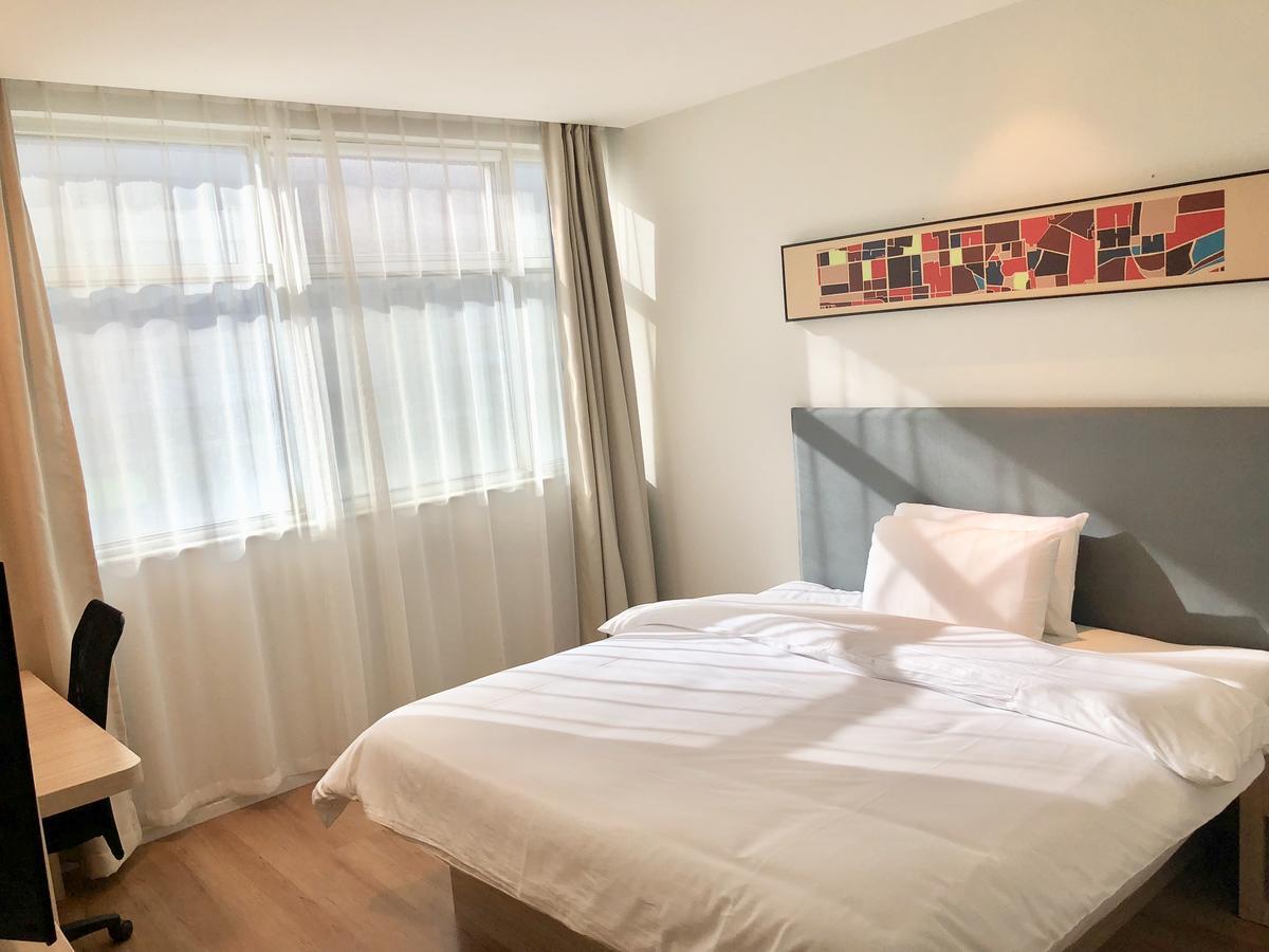 ฮั่นถิง โฮเต็ล ปักกิ่ง วอเตอร์ คิวบ์ Hotel ภายนอก รูปภาพ